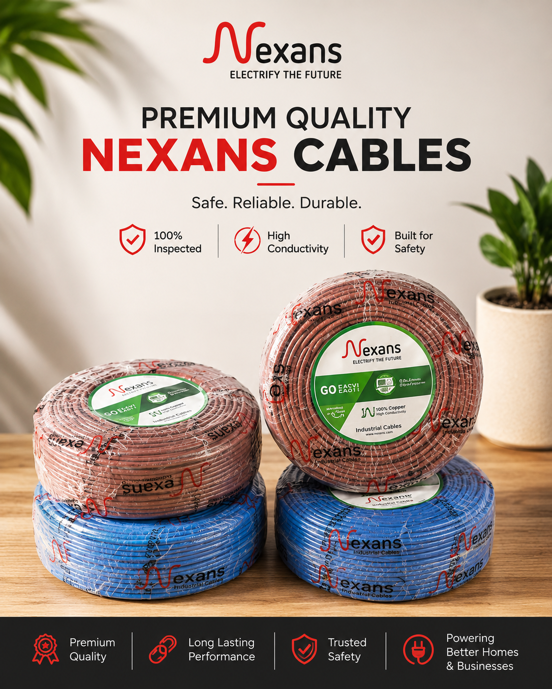 1.5 mm Nexans Ghana Conduit Cable