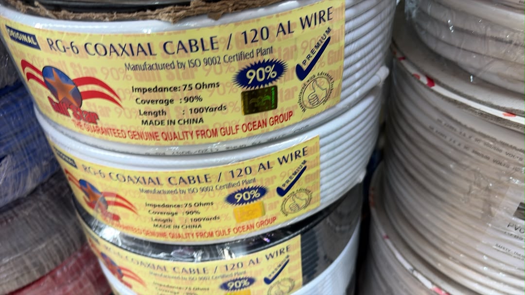 RG-6 Coaxial cable