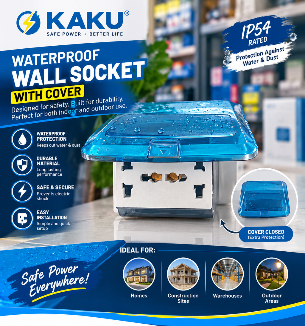 IP65 Pop-Up Floor Socket