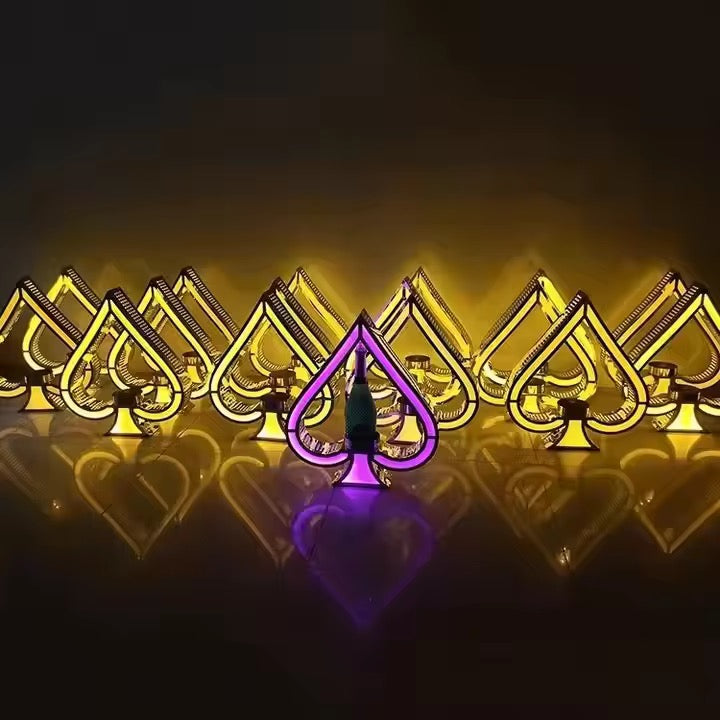 Ace of Spades LED Bottle Presenter Glorifier