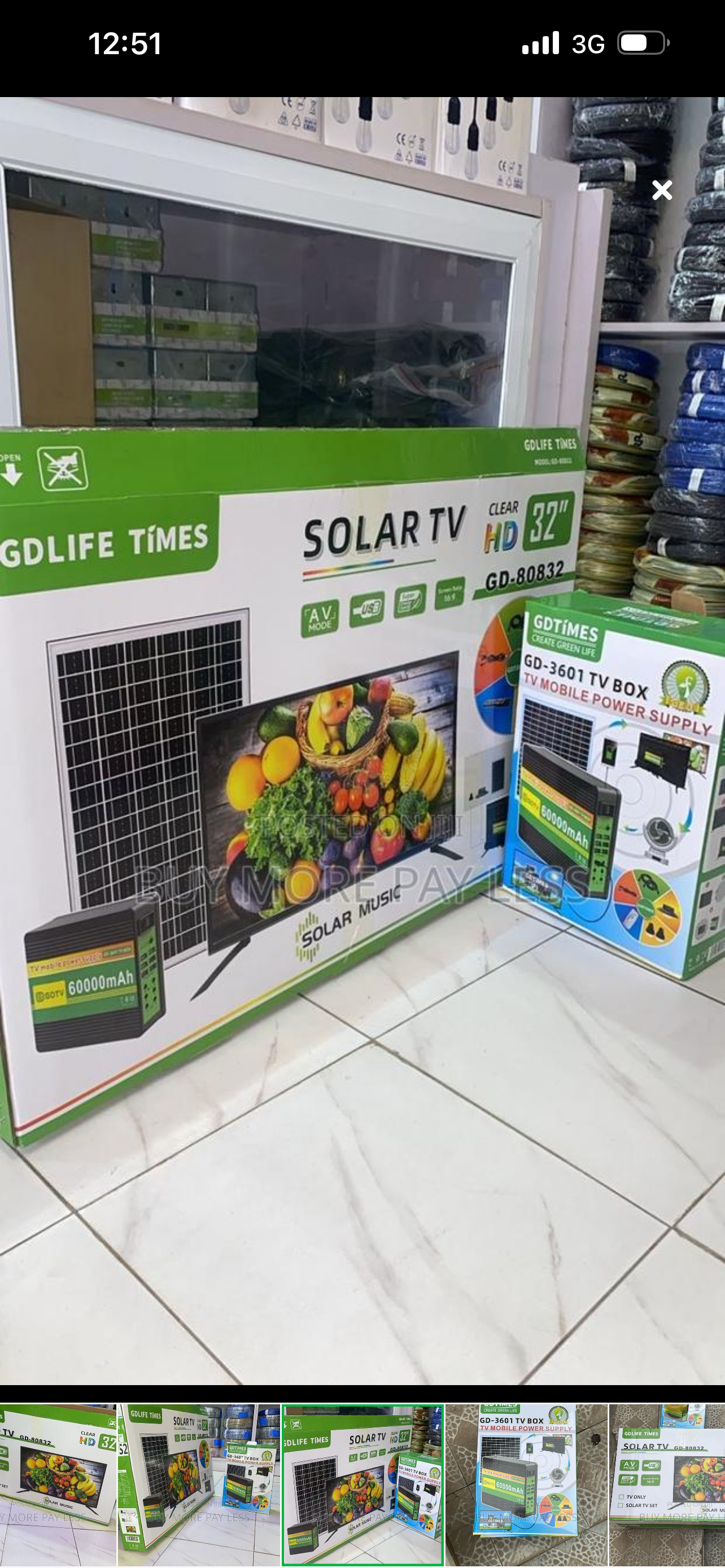 32 inch Solar TV