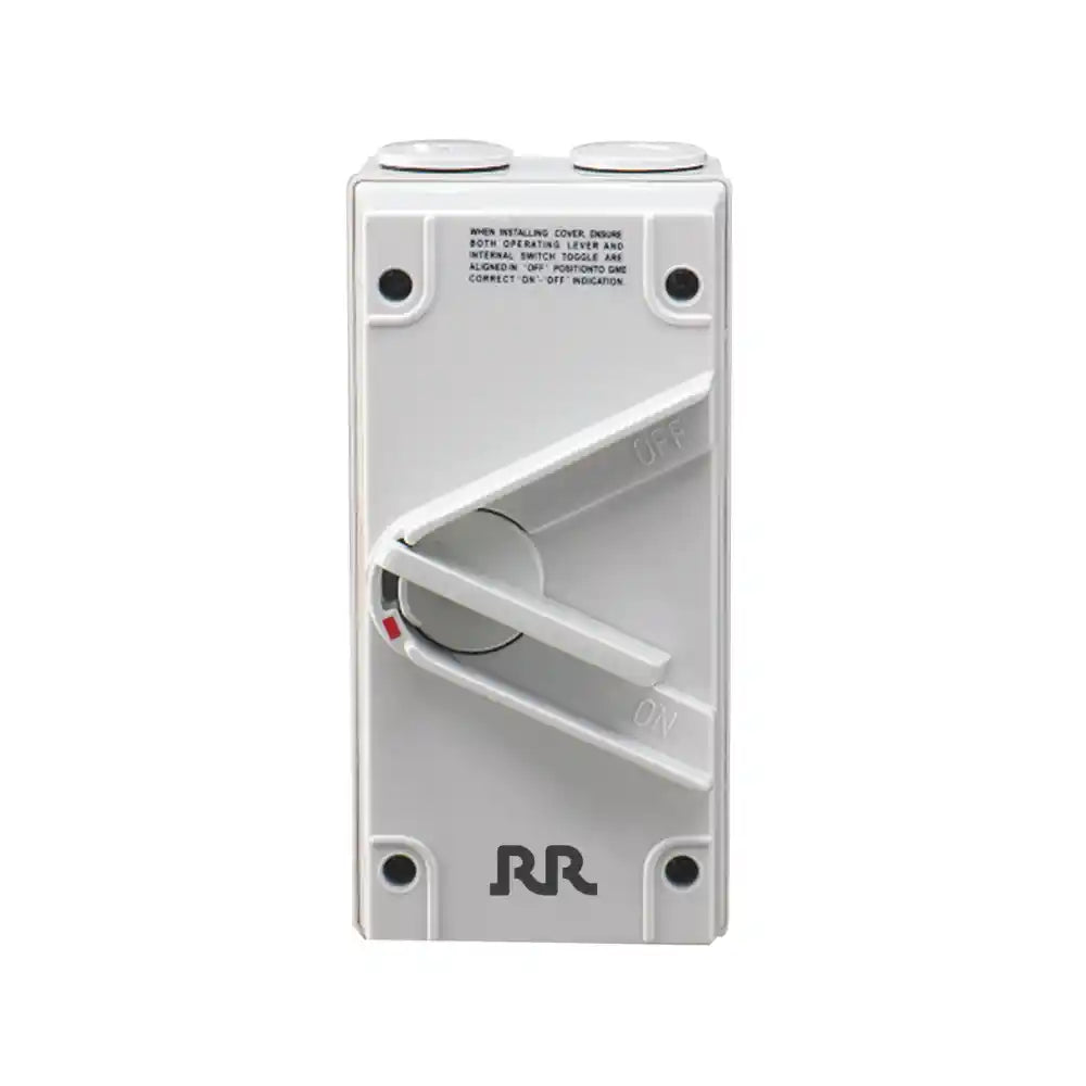 RR WP-35TP waterproof  isolator double socket