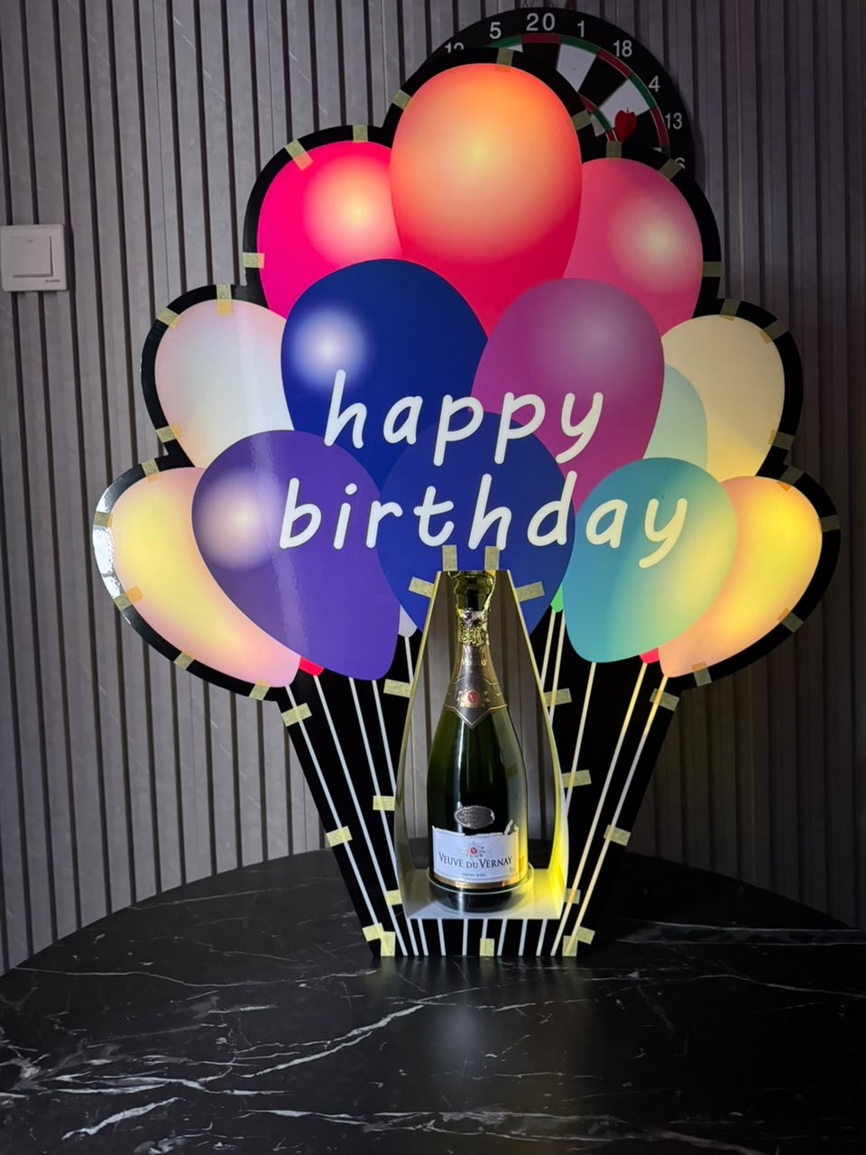 LED Balloon Bottle Presenter