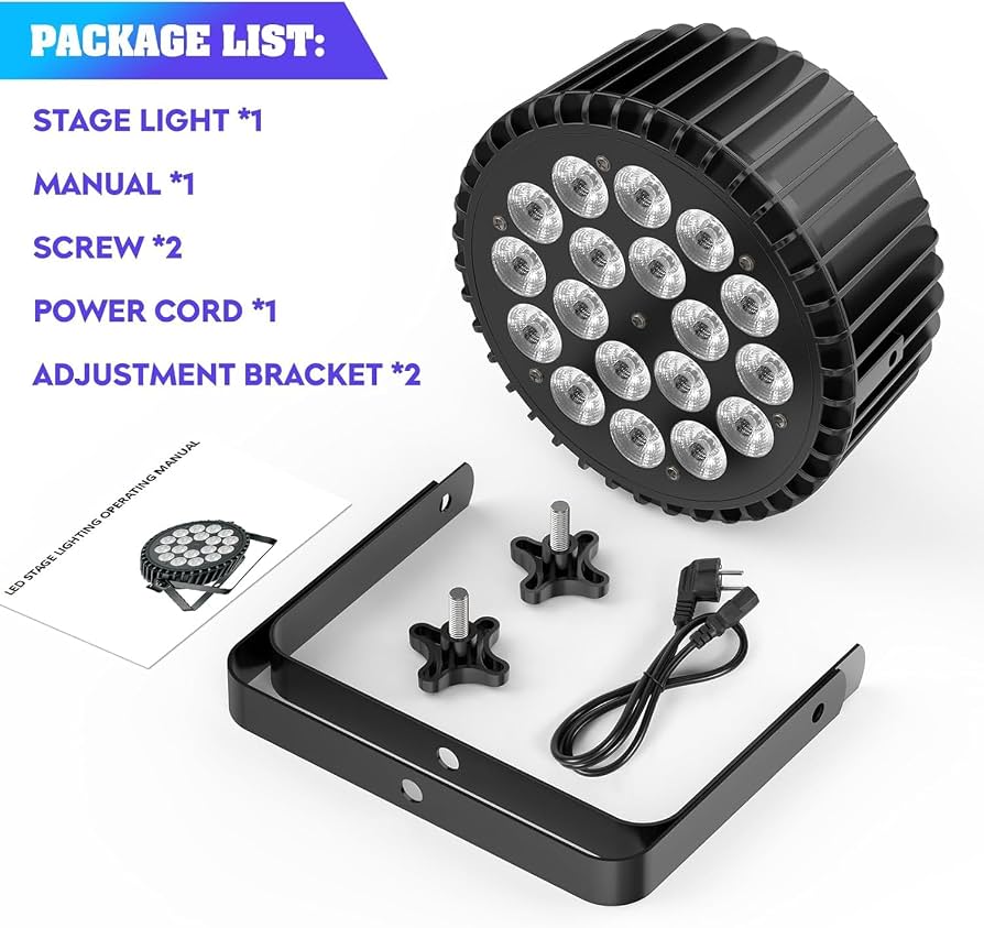 Professional 18-LED PAR Stage Light