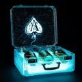 Ace of Spades LED Champagne Presenter Suitcase