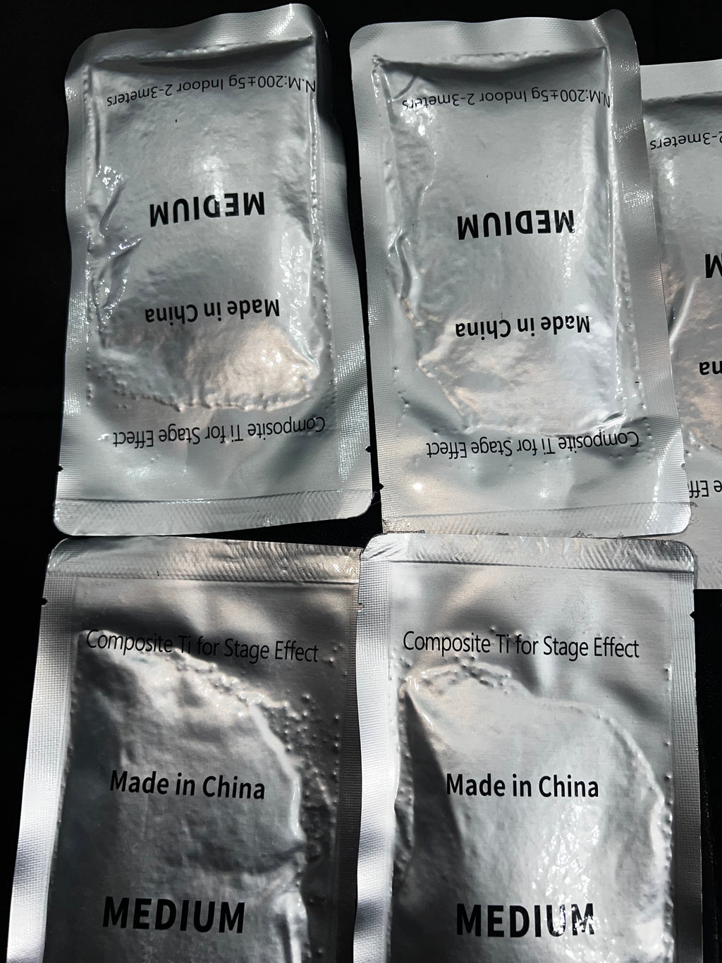 Cold spark machine chemical