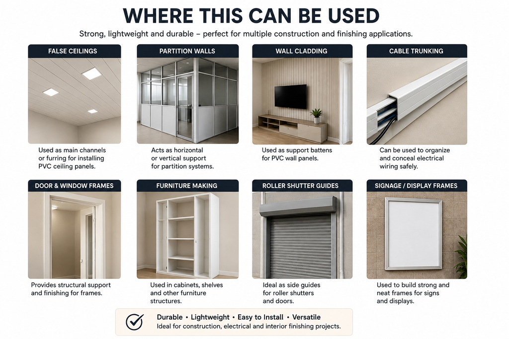 3-Bay Compartment Multisan Floor Trunking