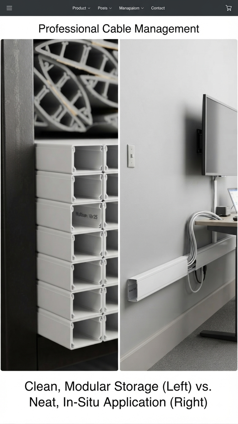 16 × 25 mm Multisan Trunking