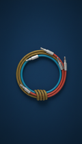 Electrical Cable Set With Braided Shielding