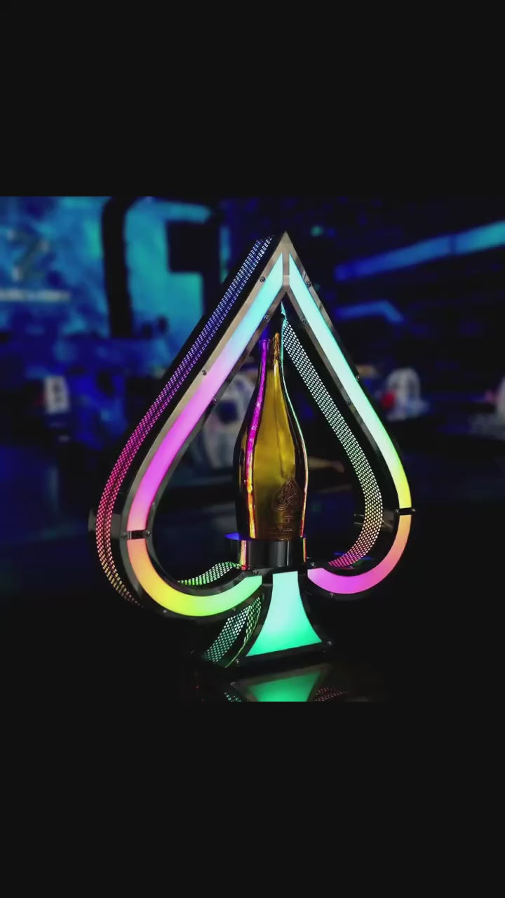 Ace of Spades LED Bottle Presenter Glorifier