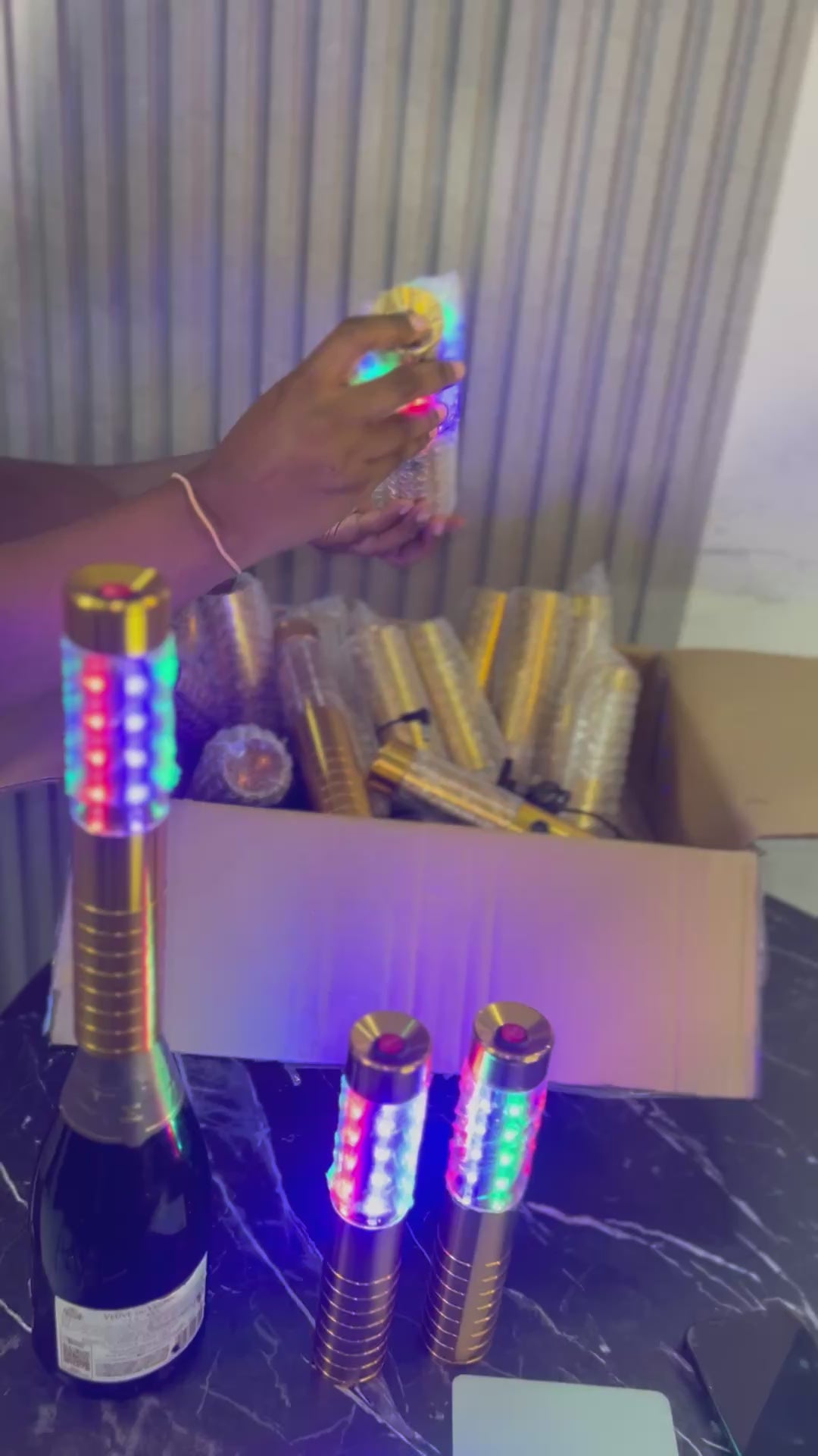 23cm Rechargeable LED strobe baton